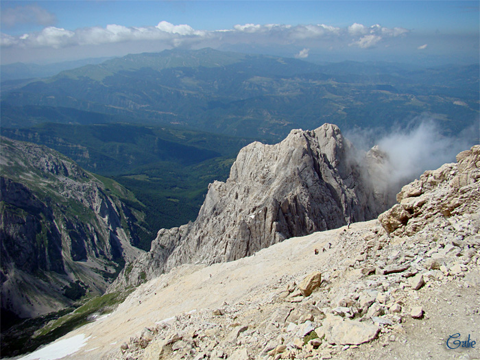 Gran Sasso d''Italia - salita al Corno Grande, 2912 mt.